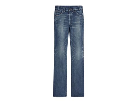 celine feet jeans|SERGE FLARE JEANS IN DARK UNION WASH DENIM .